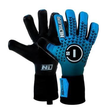 Imagem de N1 Goalkeeper gloves Luvas de Goleiro Profissionais Scorpius SSG Pro para Adultos em Látex Alemão. Ultraleves, Ajustáveis e Antiderrapantes com Corte Negativo. Grande Amortecimento