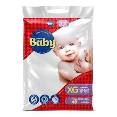 Imagem de Fraldas descartaveis primeiro baby mega xg 40 un