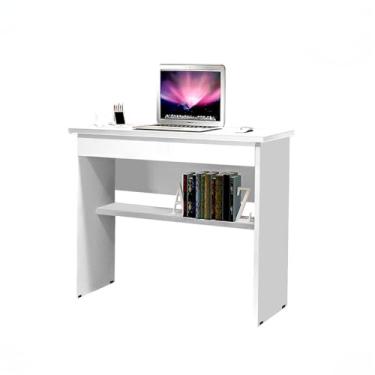 Imagem de Mesa Gamer Escrivaninha Mesinha Home Oficie 1 Gaveta(Branco)