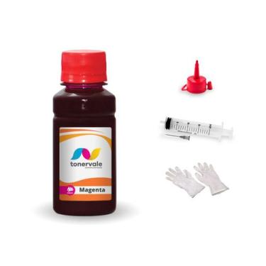 Imagem de Tinta Para Epson L380 T664320 Magenta 100ml Linha Platinum - Toner Val