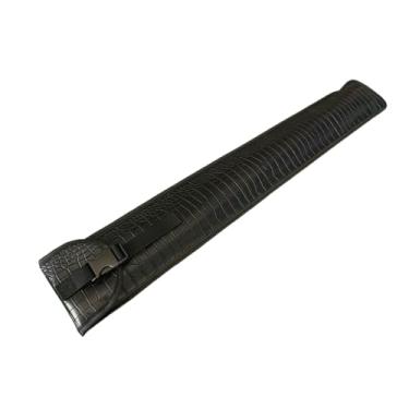 Imagem de Vaveren Saco de sugestão de bilhar da caixa da piscina para 1/2 stick scratch resistente, Preto