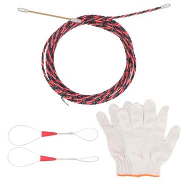 Imagem de Ferramenta extrator de cabo de fita de peixe com rosca de mola elétrica para eletricista WORKSITE (15M)