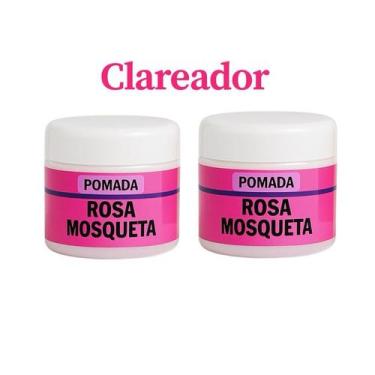Imagem de Kit com 2 Pomadas Clareadoras Rosa Mosqueta com Dolomita 30g  Clareame