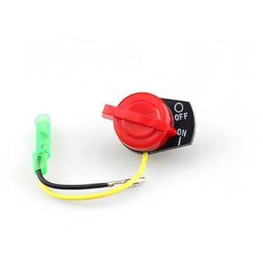 Imagem de TopHomer Interruptor de desligamento do motor, peças de motor a gasolina, para Honda GX120 GX160 GX200 GX240 GX270 GX340 GX390 5.5/6.5HP 8HP 9HP 11HP 13HP 13HP (fio único)