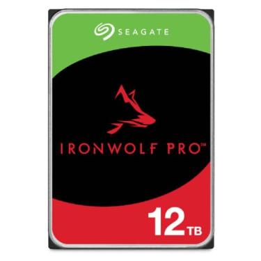 Imagem de Seagate Disco rígido interno IronWolf Pro ST12000NT001 12 TB 7200 RPM 256 MB 8.9 cm Serial ATA III