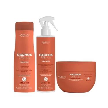 Imagem de Kit Arvensis Professional Cachos Naturais - Shampoo 300ml + Day After 