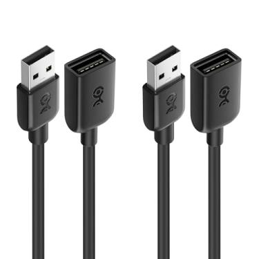Imagem de Cabo de extensão USB para USB Cable Matters (cabo extensor USB macho para fêmea), 10 ft