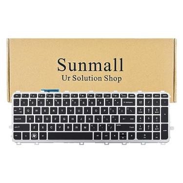 Imagem de SUNMALL Substituição de teclado retroiluminado para laptop compatível com HP Envy 15-J000 15T-J100 15Z-J100 15-Q 15T-Q 17-J 17T-J000 17T-J100 M7-J. Touchsmart M6-N US Layout com luz de fundo