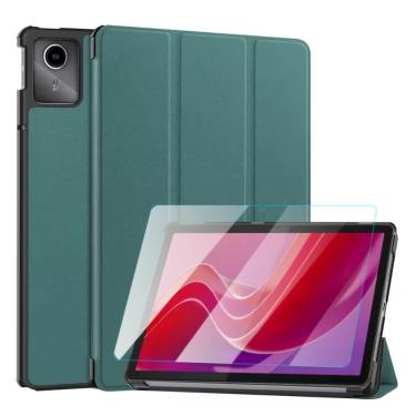 Imagem de Case Auto Sleep Premium Para Lenovo M11 11 Polegadas + Vidro