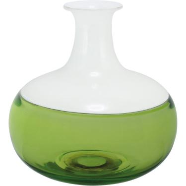 Imagem de Thyara Garrafa Decorativa 21X21X21Cm Vidro Verde