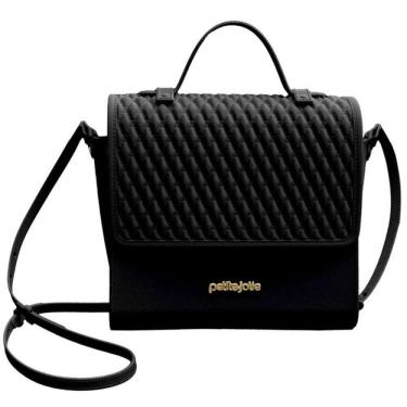 Imagem de Bolsa Petite Jolie Pvc Feminina - Preto