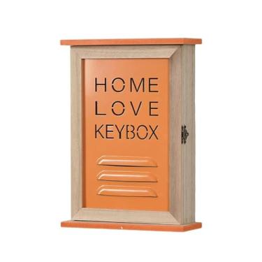 Imagem de XLWLLNJ Vaso de flores moderno, recipiente floral, pequeno arranjo de flores moderno para cafeteria, escritório, prateleira, decoração de sala de estar, Vermelho