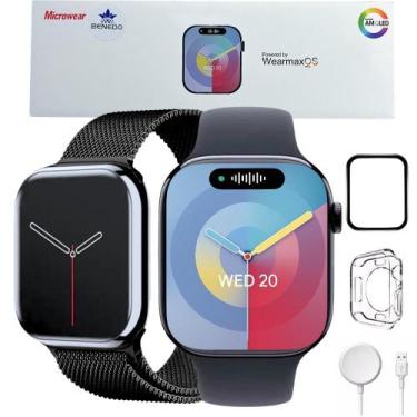 Imagem de Smartwatch Smart W99 Plus 45mm Amoled Nfc Com 3 Pulseiras - 01Smart, P