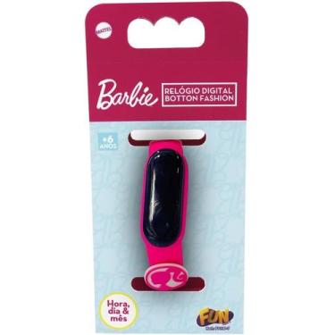 Imagem de F0190-7 barbie relogio digital botton fashion - FUN