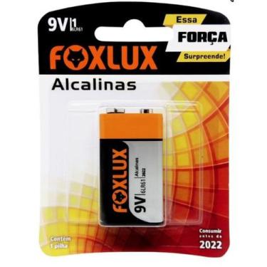 Imagem de Bateria 9V Alcalina FOXLUX  Blister 1un