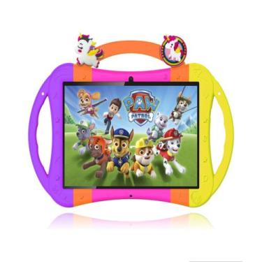 Imagem de Tablet Infantil Kt10 5g Android 12 3gb Ram 64gb Memória Wifi Colorida 