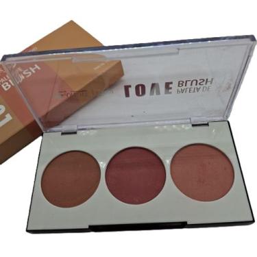 Imagem de Paleta Blush 3 Cores em 1 Max Love, Cor 03