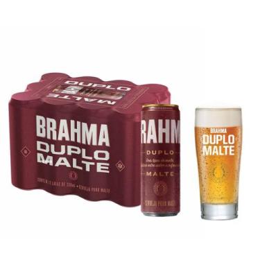 Imagem de Cerveja Brahma duplo malte 12 unidades