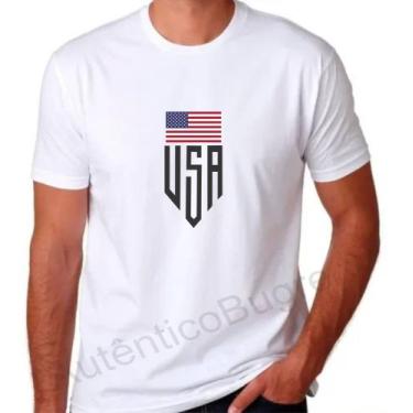 Imagem de Camiseta Country USA Texas Cowboy - Alth.Bugre, Branco, GG