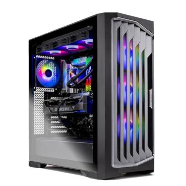 Imagem de Skytech Legacy Gaming PC Desktop, Ultra 9 285K 3,7 GHz (5,7 GHz Turbo), NVIDIA RTX 5080 16GB, 2TB Gen4 NVMe SSD, 64GB DDR5 RAM 6000 RGB, 1000W Gold ATX 3 PSU, 420 mm ARGB AIO, Wi-Fi, Win 11