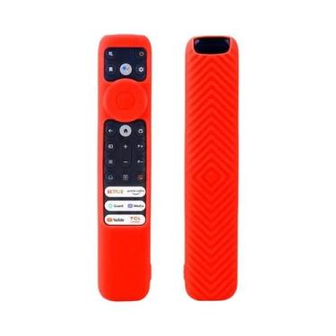 Imagem de Capa De Silicone Luminosa Para TCL RC902V FMR1 Controle Remoto De Voz 