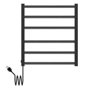 Imagem de Porta Toalha Aquecido Blend Bivolt 65W Preto Fosco Thermo - THERMO TOA