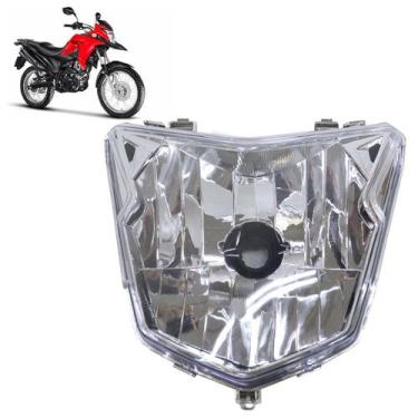 Imagem de Farol Completo XRE 190 2016 2017 2018 2019 2020 2021 2022 2023 2024 Má