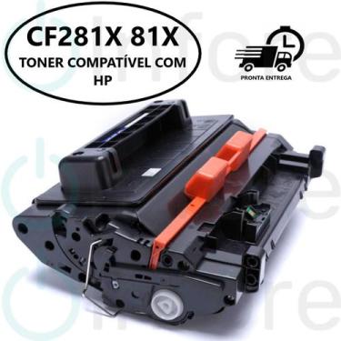 Imagem de Toner 281x 81x Cf281x Compatível Com Impressora M630h M605dn M605n M60