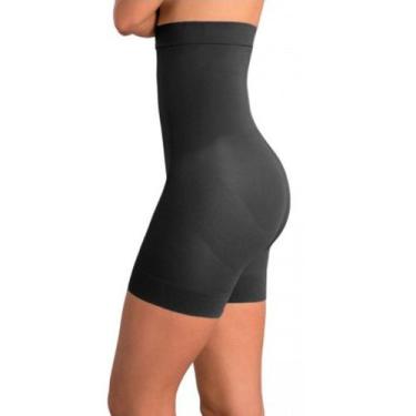 Imagem de Short Modelador Levanta Bumbum Com Abertura Lupo Original, GG, Preto