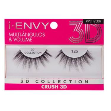 Imagem de Cílios Postiços Kiss NY I-Envy  3D Collection, 125