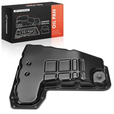 Imagem de A-Premium Cárter de óleo de transmissão com plugue de drenagem compatível com Nissan Versa 2007-2012, Cube 2009-2014, 1.8L