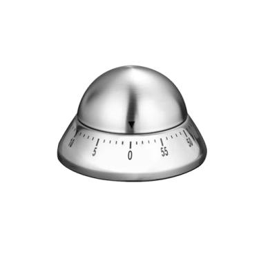 Imagem de Temporizador mecânico de cozinha, contagem regressiva manual de 60 minutos para sala de aula, casa, estudo e culinária