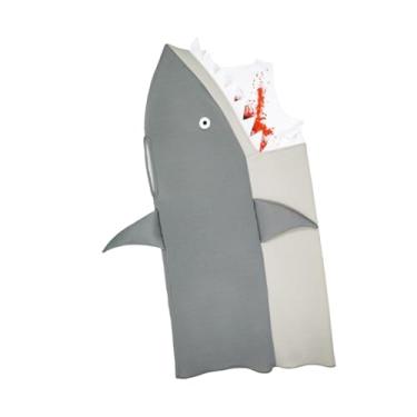 Imagem de kowaku Fantasia de tubarão, fantasia engraçada de Halloween para dramatização, artigos para festa, Adultos