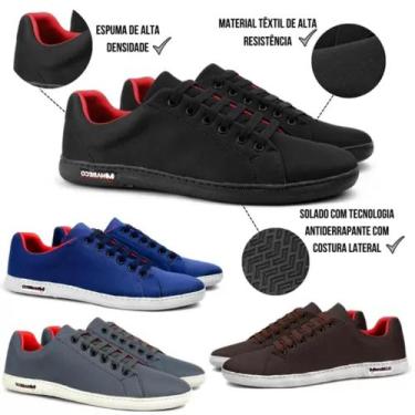 Imagem de Combo 4 pares de tenis sapatenis masculino conforto lançamento new veg