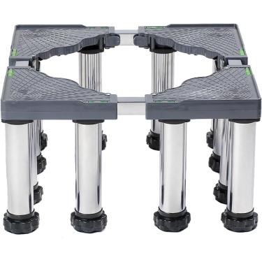 Imagem de Suporte Para Máquina De Lavar Roupa 4/8/12 Pés Base De Lavadora Suporte Ajustável Para Secadora Altura 24-27cm Para Geladeira Fogões Máquina De Lavar Louça, 12 Legs, 24-27cm(9.4-10.6in)