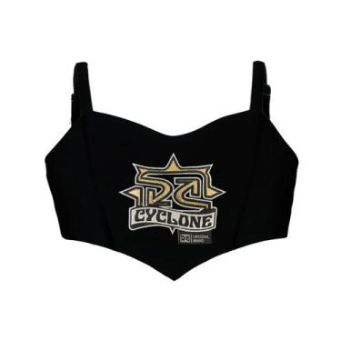 Imagem de Top Cyclone Veludo Maverick Light, Preto, P