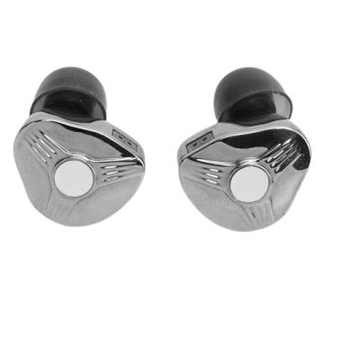 Imagem de Heayzoki Nos Fones de Ouvido de Monitoramento da Orelha, o Fone de Ouvido Com HiFi Com Prova de Som de Metal Com Cabo Destacável, Experiência Confortável, Plugue de 3,5 Mm, Fones de