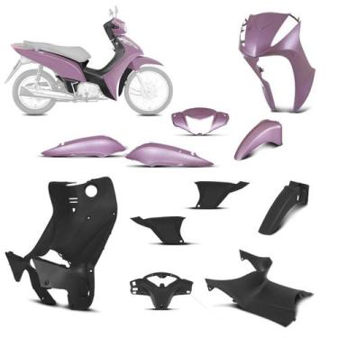 Imagem de Kit 9 Peças Biz 125 2011 À 2013 - PRO TORK, ROSA ÁGATA 2011, BIZ 125
