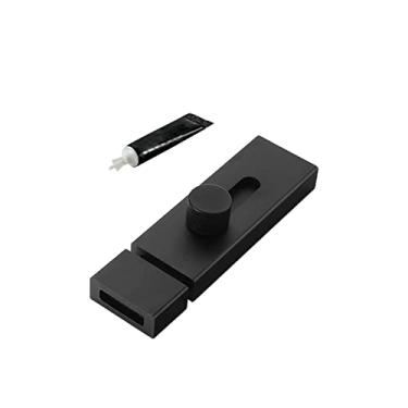 Imagem de Ｂｅｓｇａ Fechadura de Segurança para Porta, Trava Deslizante, Trava de Portão Deslizante, 100mm Preto, Tamanho real