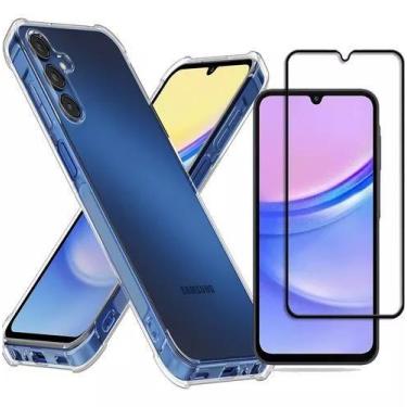 Imagem de Pelicula de Vidro 3D para Samsung Galaxy A15 + Capa Silicone TPU - LXL
