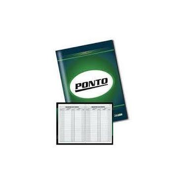 Imagem de Livro Registro de Ponto Pequeno 160 Folhas São Domingos