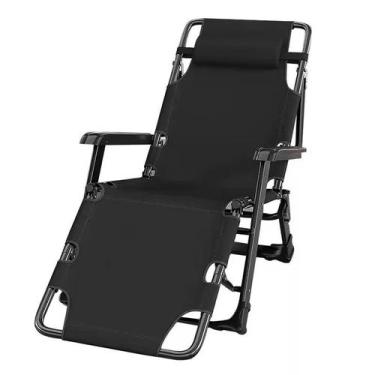 Imagem de Espreguiçadeira Dobrável Oásis 150kg Aço Carbono Conforto - Keedi, Pre
