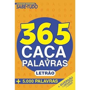 Imagem de Livro - Almanaque Passatempos Sabe-Tudo 365 Caça-Palavras - Letrão