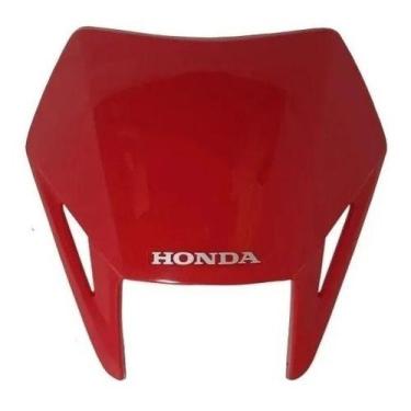 Imagem de Carenagem Carcaça Farol Honda Xr 250 Tornado Paramotos , VERMELHO 2001