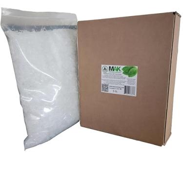 Imagem de Mak Cristais de mentol 2,3 kg - puro orgânico 100% natural - Cristais de mentol de menta Mentha Arvensis - Vem em saco ziplock resselável para frescor de longa duração