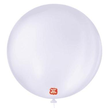 Imagem de BALÃO LISO REDONDO - SÃO ROQUE Nº 05 - CANDY COLORS - LILÁS- Pacote co