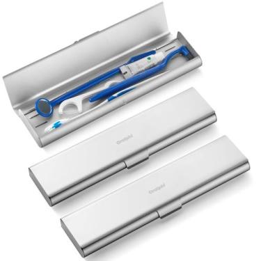 Imagem de Estojo de viagem para escova de dentes Oralphi Aluminium Aluminium Alu