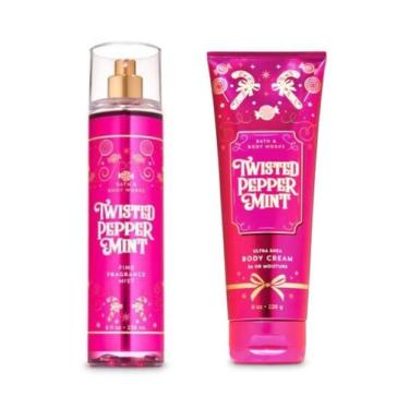 Imagem de Fragrance Mist and Body Cream Bath & Body Works Twisted Peppermint