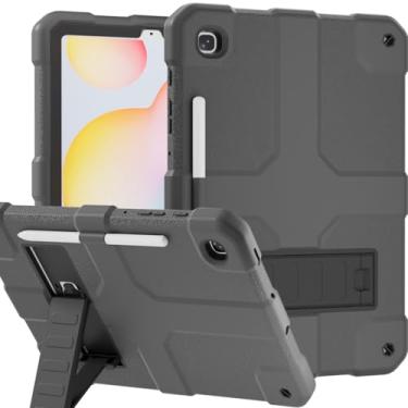 Imagem de Stweap Capa para Samsung Galaxy Tab S6 Lite de 10,4 polegadas 2024/2022/2020 com suporte para caneta S, capa resistente à prova de choque de grau militar resistente de 10,4 polegadas com suporte