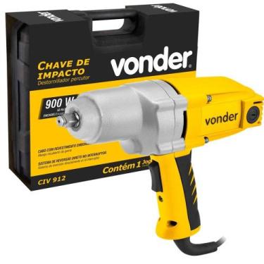 Imagem de Chave de impacto encaixe 1/2" 900 watts - CIV 912 (220V) - Vonder, 220